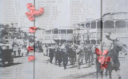 Roll of Honour and the Anzac Day Parade 1925