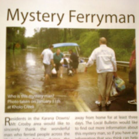 Mystery ferryman