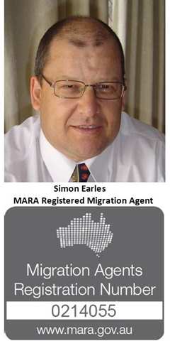 Simon Earles MARA Agent
