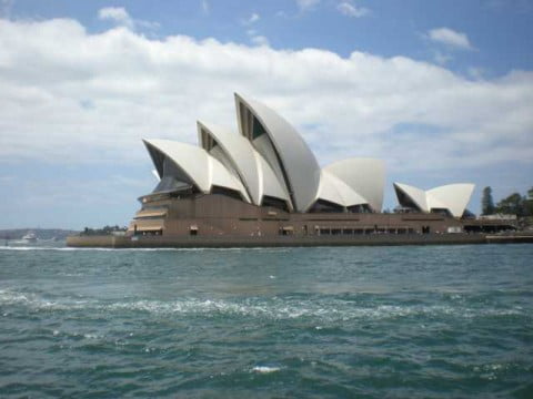 Sydney Opera house side