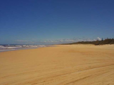 Fraser Island Beach No Swimmers