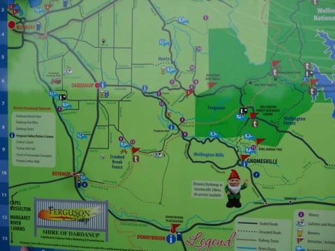 Gnomesville map